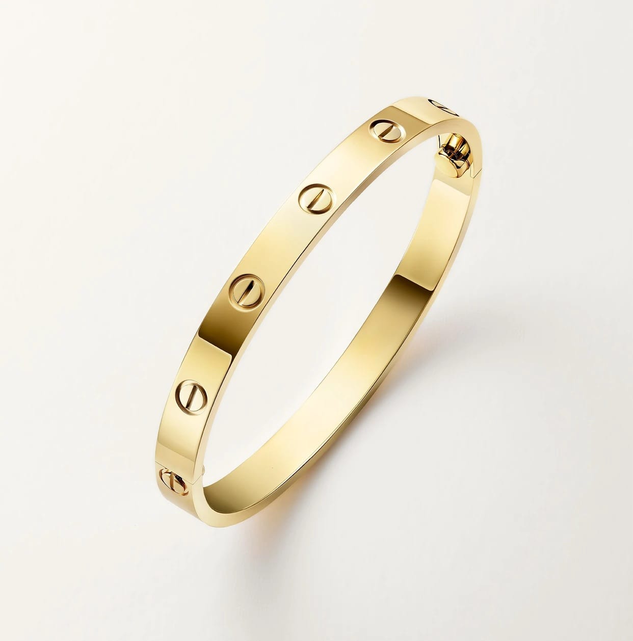 Love Screw Bangle 18K Gold Plated