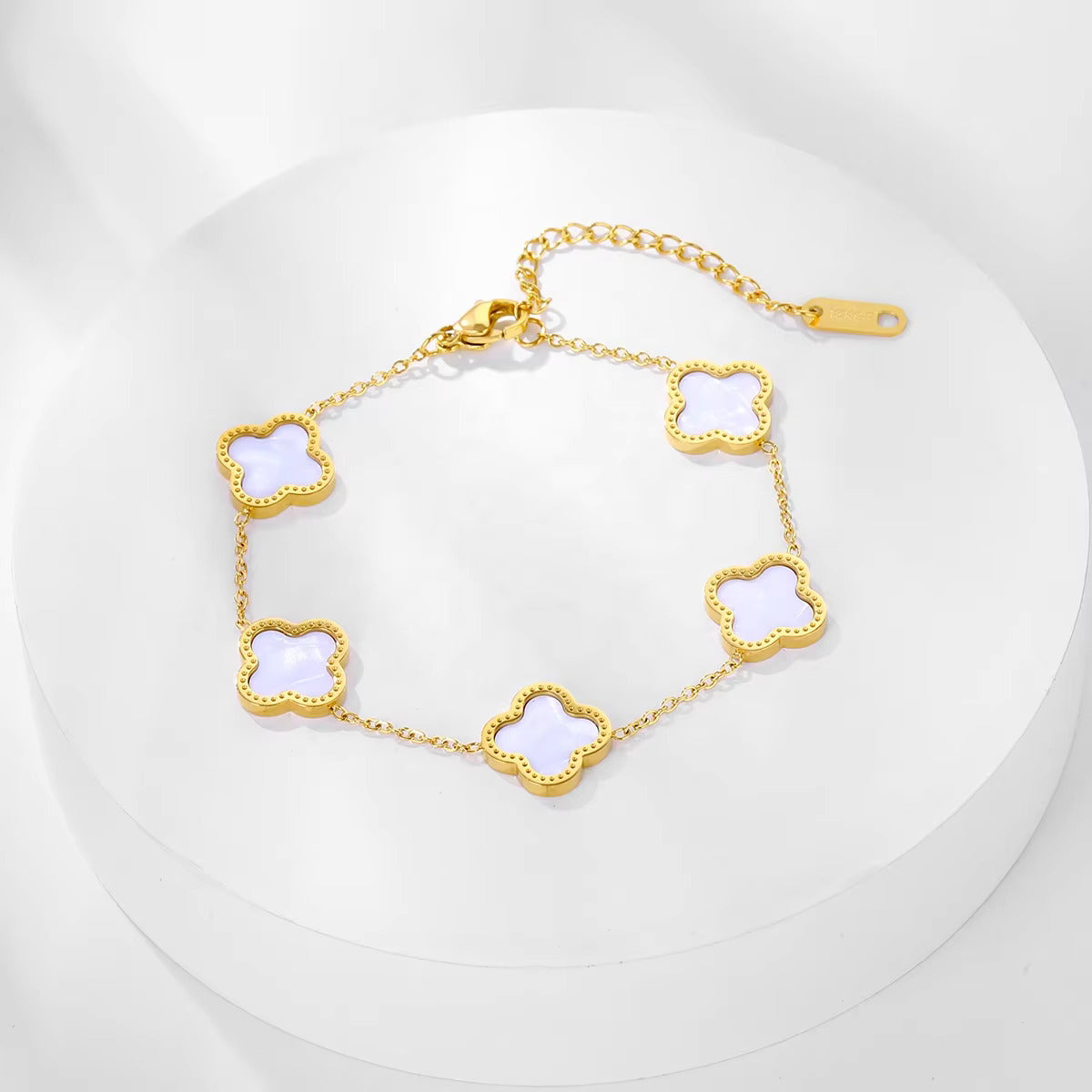 18K gold plated Flower bracelet