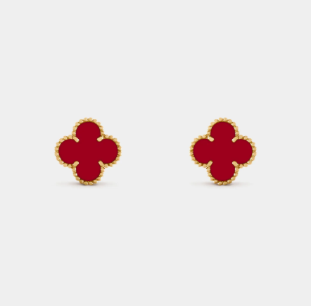 18K Gold Plated VC Earrings