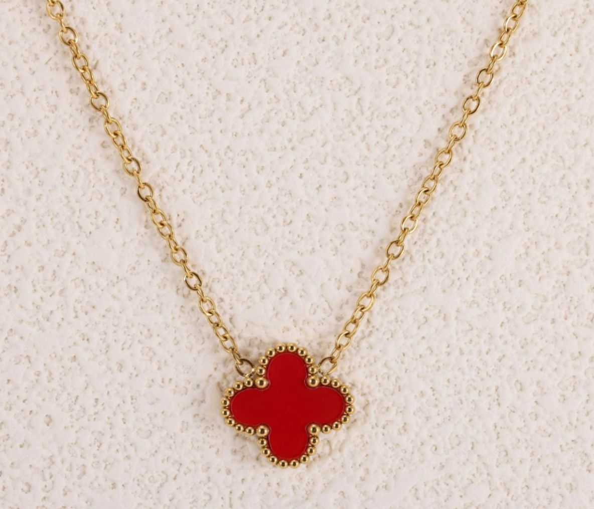 18K Gold Plated VC Necklace