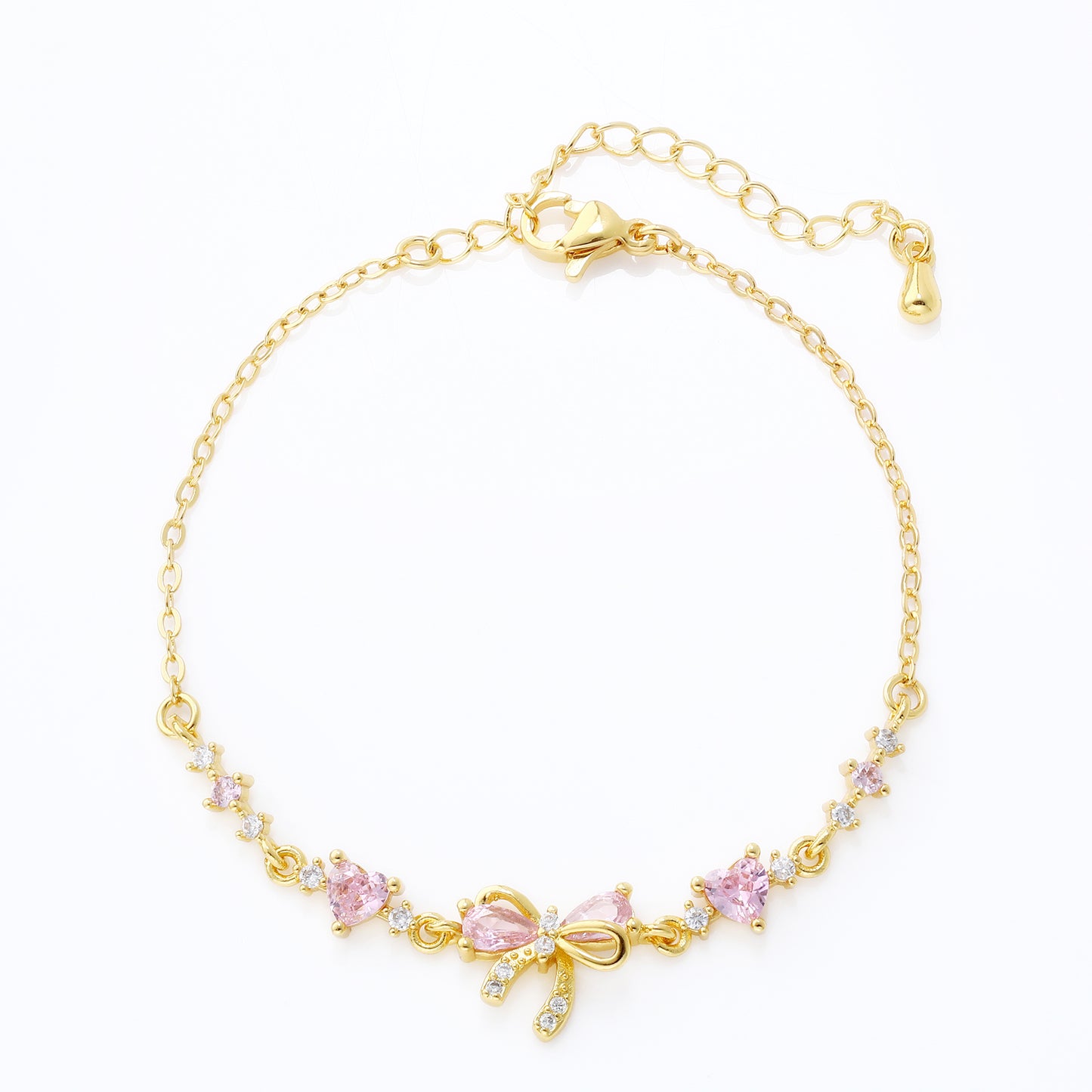 18K Gold Plated BowTie Bracelet