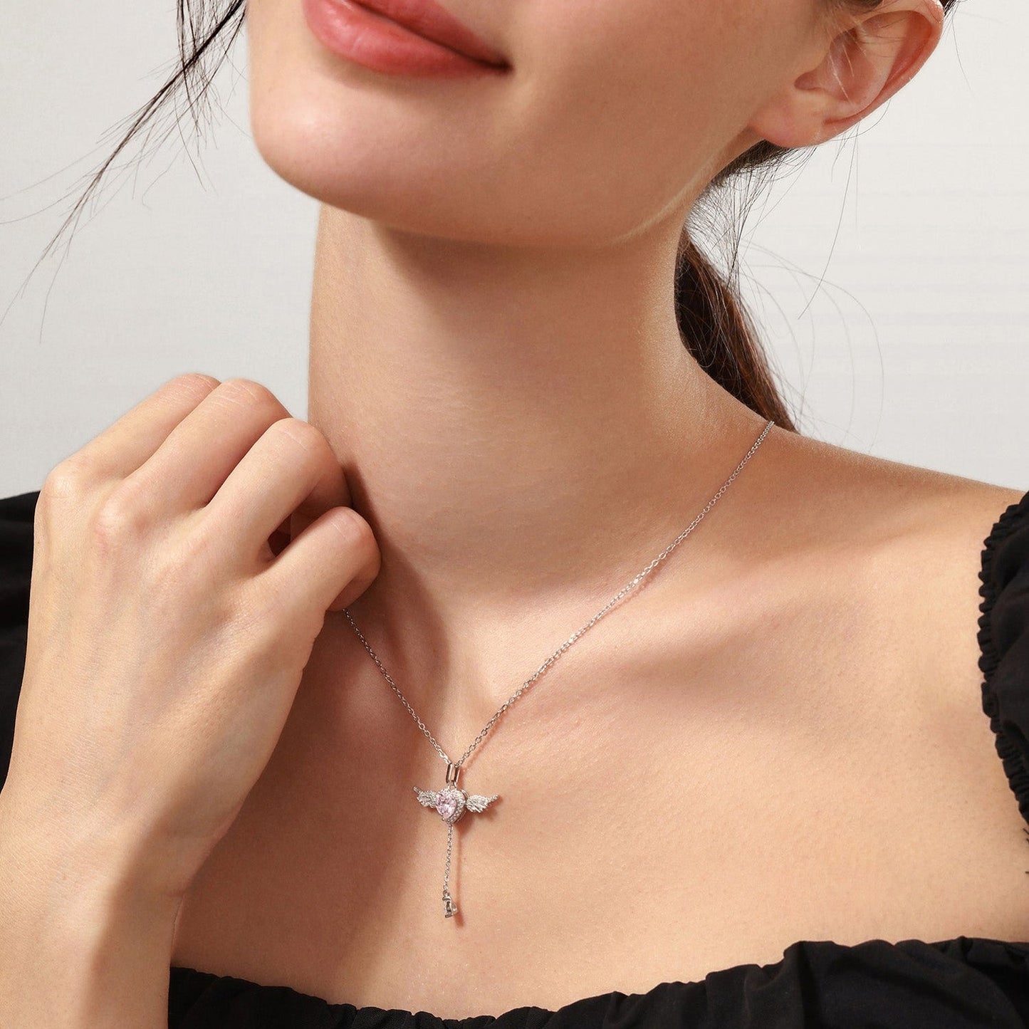 18K Gold Plated Angel Necklace