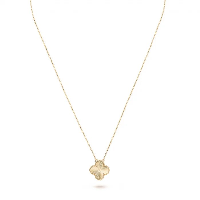 18K gold plated VC necklace white variant UAE Jewelique