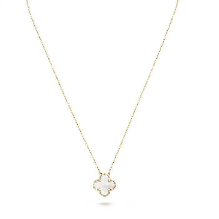 18K gold plated VC necklace worn UAE Jewelique