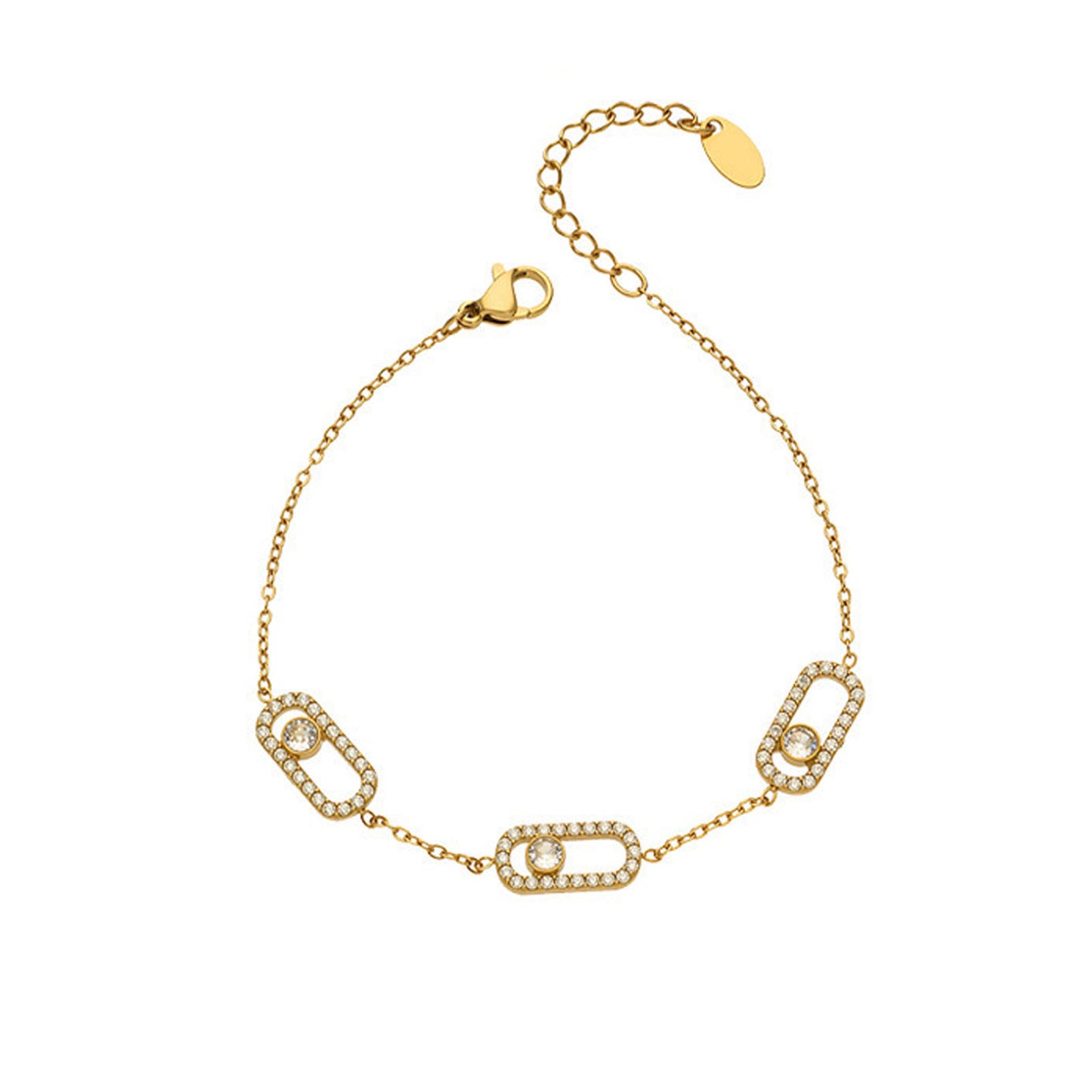 18K Gold Plated Mesica Bracelet