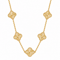 18K Gold Plated VC Chain Necklace