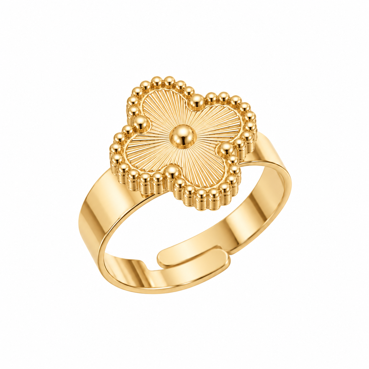 18K Gold Plated VC Ring