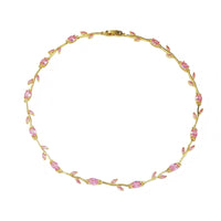 18K Gold Plated Tulip Necklace