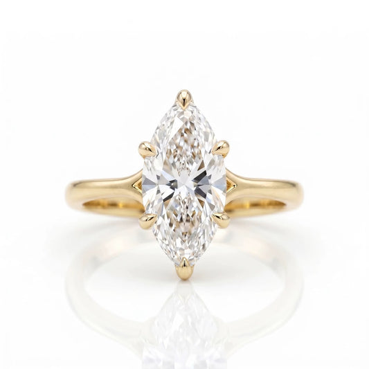 18K Gold Plated Diamond Ring