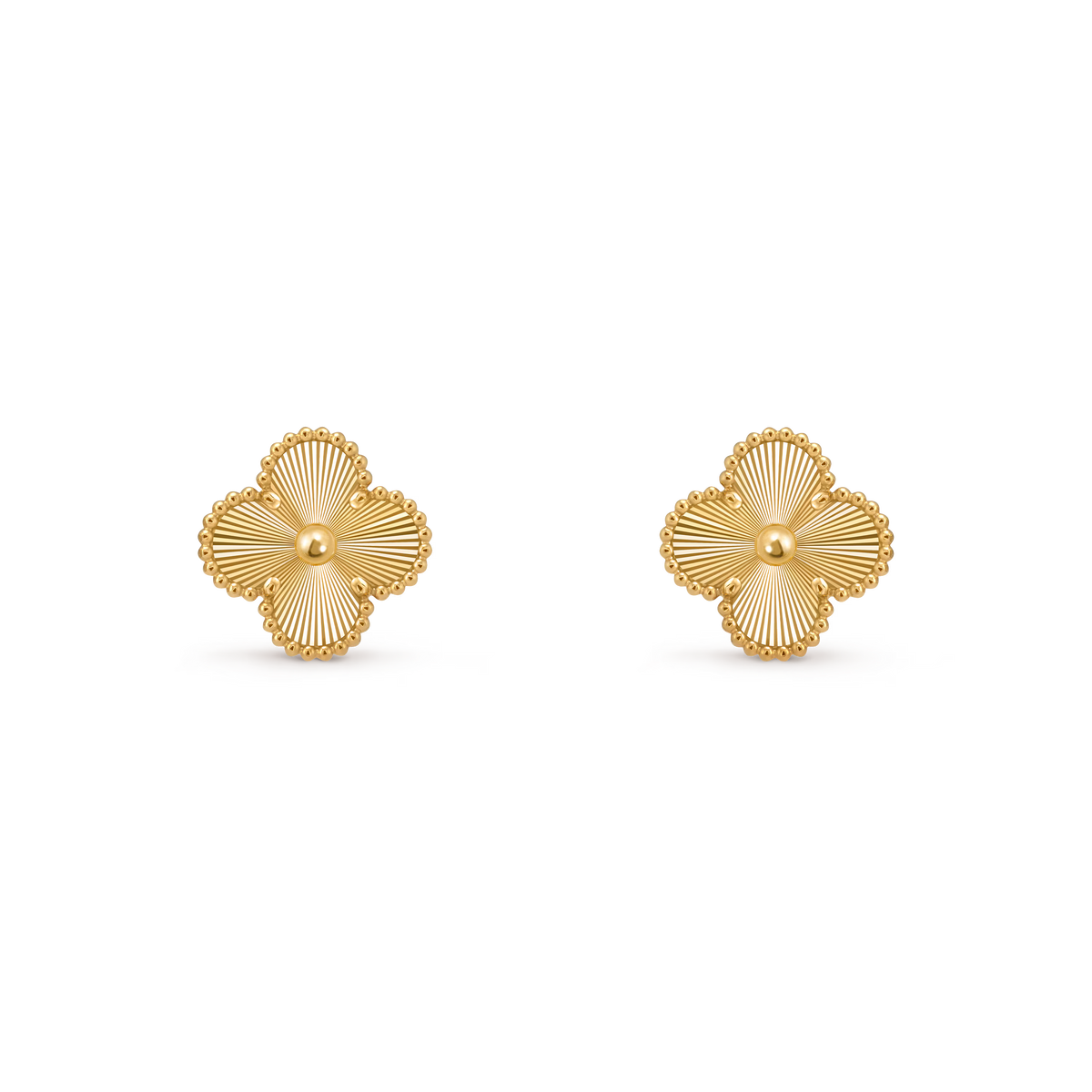 18K Gold Plated VC Earrings