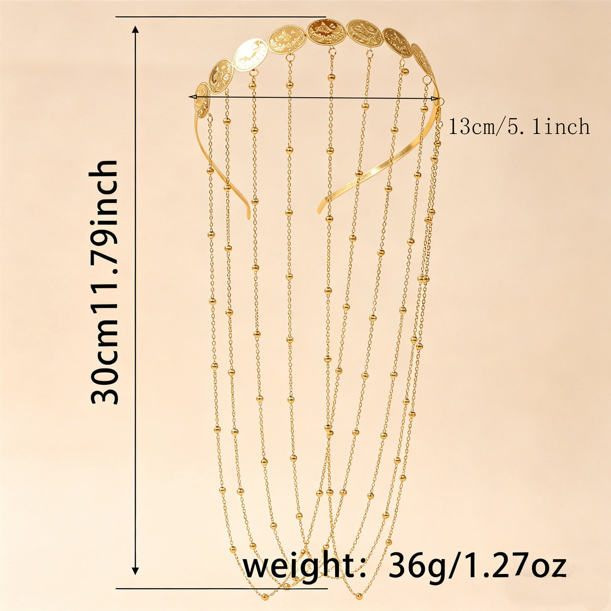 18K Gold Plated Emirati Hiyar | Jewelique UAE