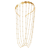 18K Gold Plated Emirati Hiyar — front | Jewelique UAE