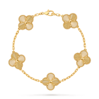 18K Gold Plated Original VC Bracelet in gold — clean clasp | Jewelique UAE