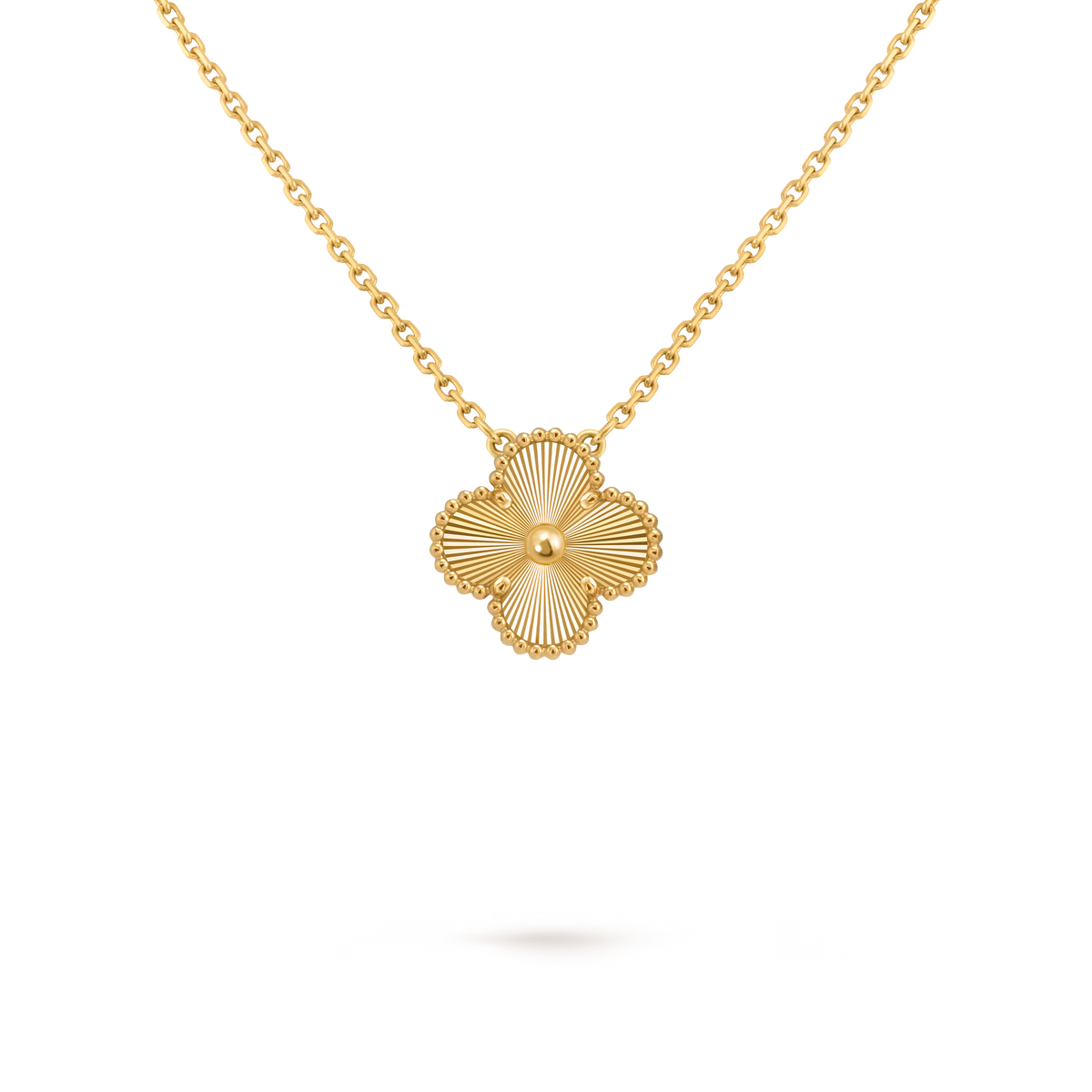 18K Gold Plated VC Necklace in gold — bstd37arsjcugxc rvshva | Jewelique UAE